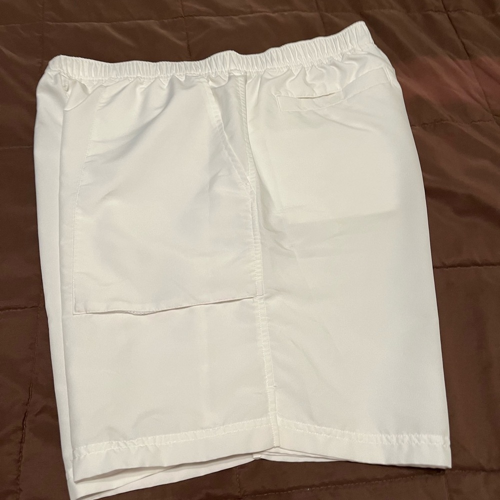Polo Sport Ralph Lauren men’s white tennis shorts large